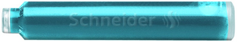 Naboje do piór SCHNEIDER, 6 szt., bermuda blue / morski