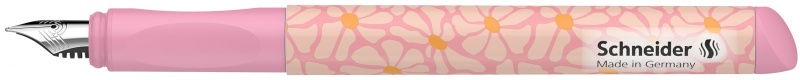 Pióro wieczne SCHNEIDER Glam IK, Flowers, M, pud. Kartonowe, pudrowy róż