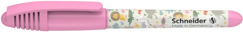 Pióro wieczne SCHNEIDER Zippi Funny Safari, M, różowe