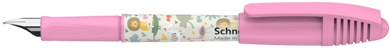 Pióro wieczne SCHNEIDER Zippi Funny Safari, M, różowe