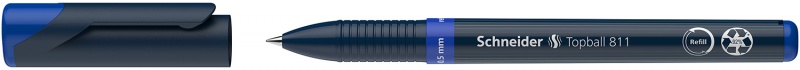 Pióro kulkowe SCHNEIDER Topball 811, 0,5 mm, niebieskie