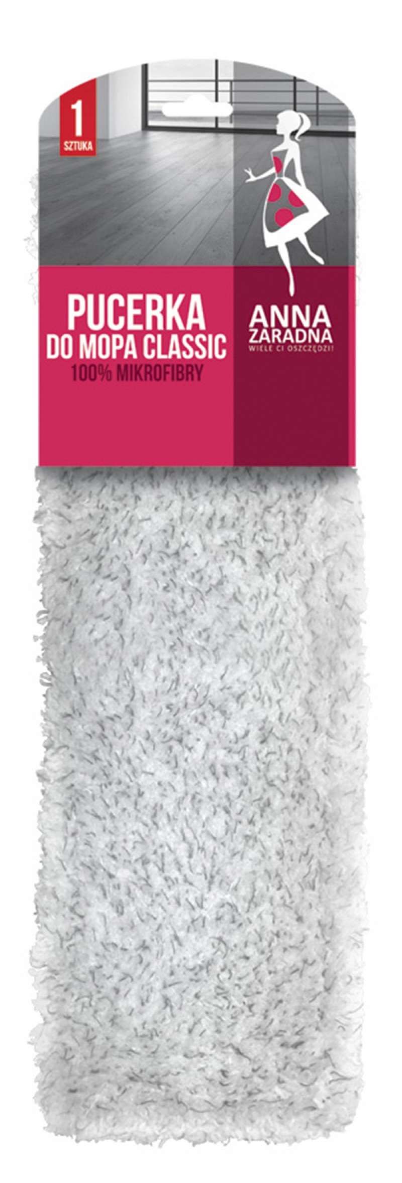 Pucerka do mopa classic ANNA ZARADNA, 1 szt., mix kolorów