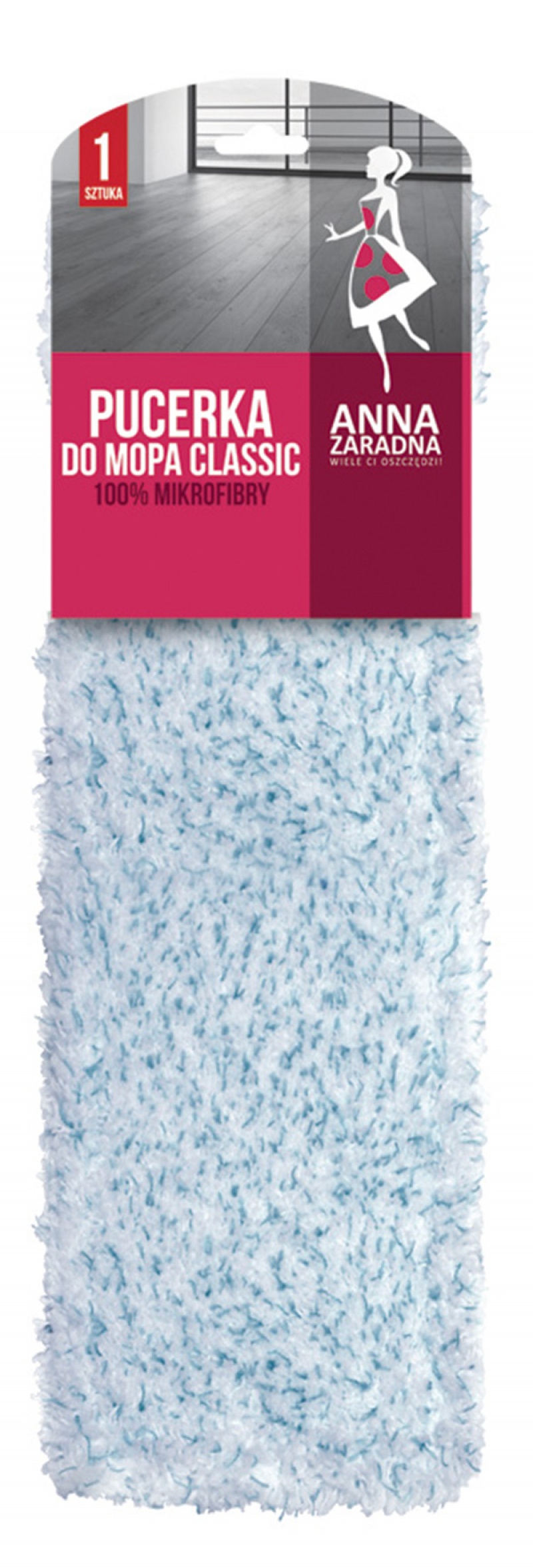 Pucerka do mopa classic ANNA ZARADNA, 1 szt., mix kolorów