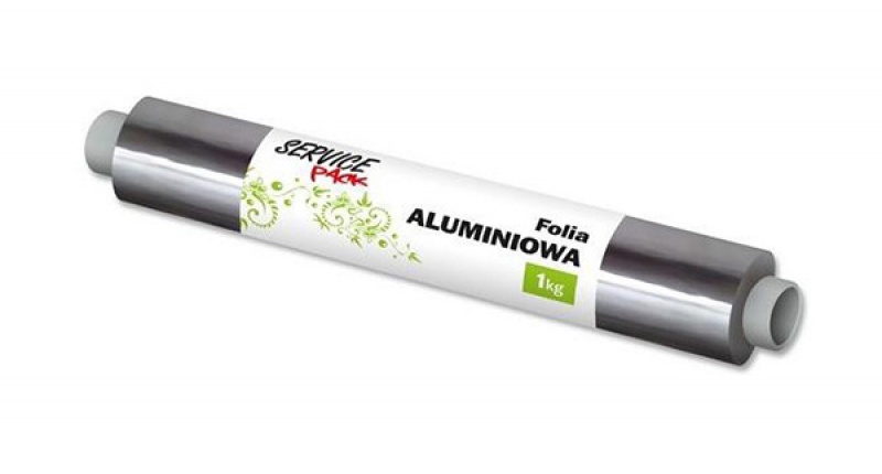 Folia aluminiowa STELLA, 14 mikr., 1 kg, srebrna