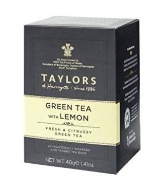 TAYLORS Herbata zielona z naturalnym aromatem cytryny 40 g