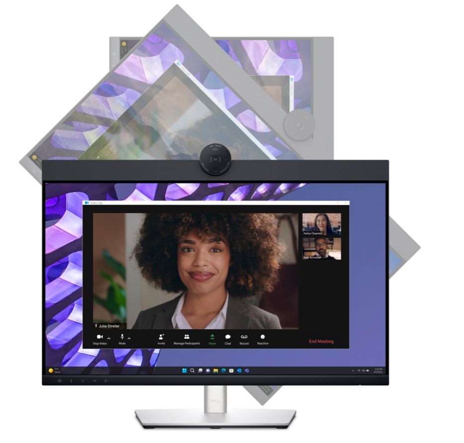 Monitor P2424HEB 23.8 cala LED  IPS Full HD (1920 x1080)/16:9/HDMI/DP/ RJ-45/Kamera/Głośniki/Mikrofon/3YPPG