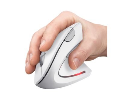 Mysz bezprzewodowa Verto Ergo biała