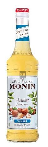 Syrop Bezcukrowy Orzechowy Monin - Sugar Free Hazelnut 0,7L
