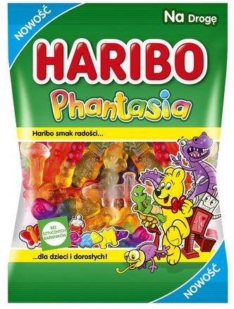 HARIBO Phantasia Owocowe żelko-pianki 85 g