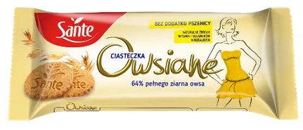Ciasteczka owsiane naturalne 138g
