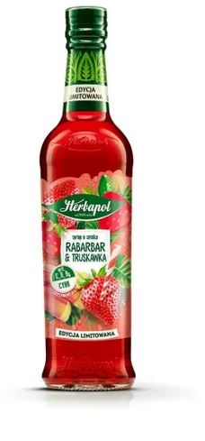 Rabarbar z truskawką suplement diety 420 ml