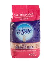 Sól himalajska gruboziarnista jodowana 600 g O’Sole