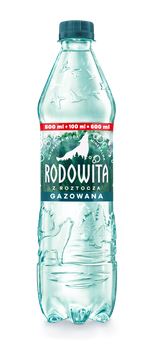 Rodowita z Roztocza woda mineralna gazowana 0,6L