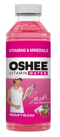 OSHEE Vitamin Water witaminy i minerały winogrona - dragonfruit 555 ml