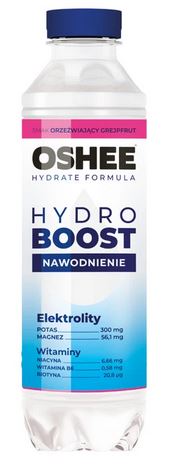 OSHEE HydroBoost Nawodnienie Orzeźwiający Grejpfrut 555ml