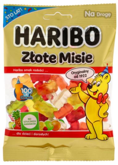 HARIBO ŻELKI ZŁOTE MISIE 85G