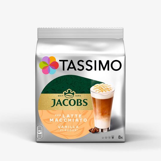 Kapsułki Tassimo Jacobs Latte Macchiato Vanilla