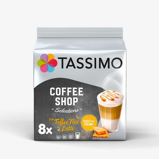 Kapsułki Tassimo Toffee Nut & Latte