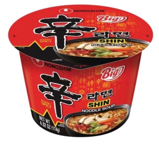 Zupa instant Shin Ramyun, duża micha 114g - Nongshim