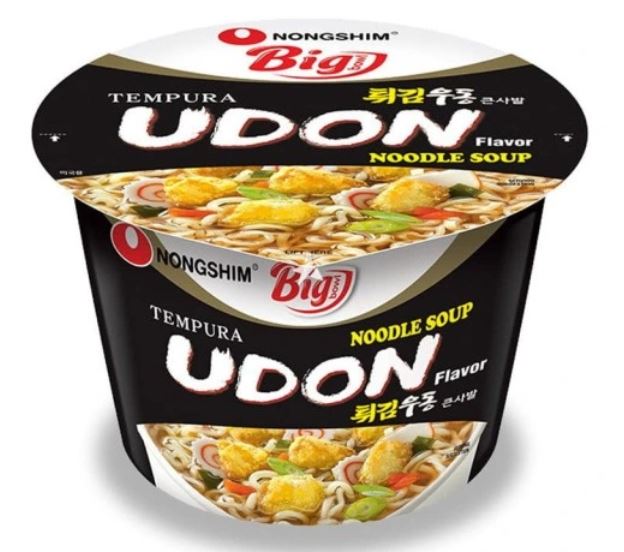 Zupa instant Tempura Udon, duża micha 111g - Nongshim