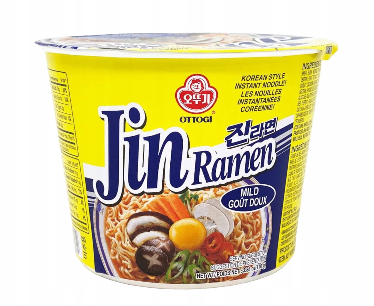 Jin Ramen Mild (łagodna) 120g Ottogi