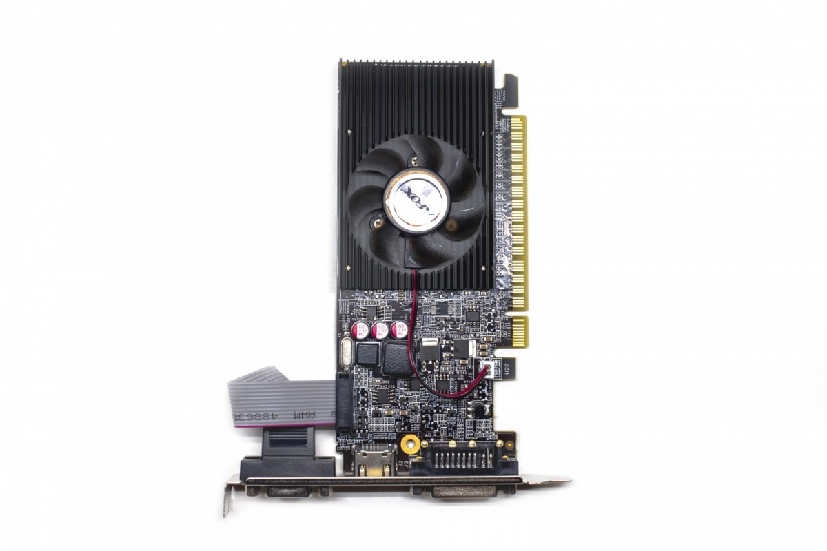 Karta graficzna GeForce GT210 1GB DDR3 64Bit DVI HDMI VGA Fan LP