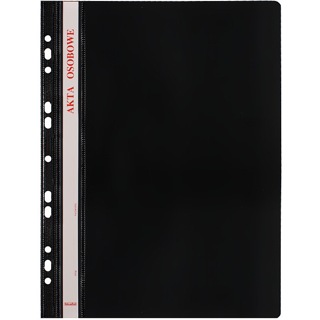 Skoroszyt akt osobowych zawieszany czarny ST-23 BIURFOL (10szt)