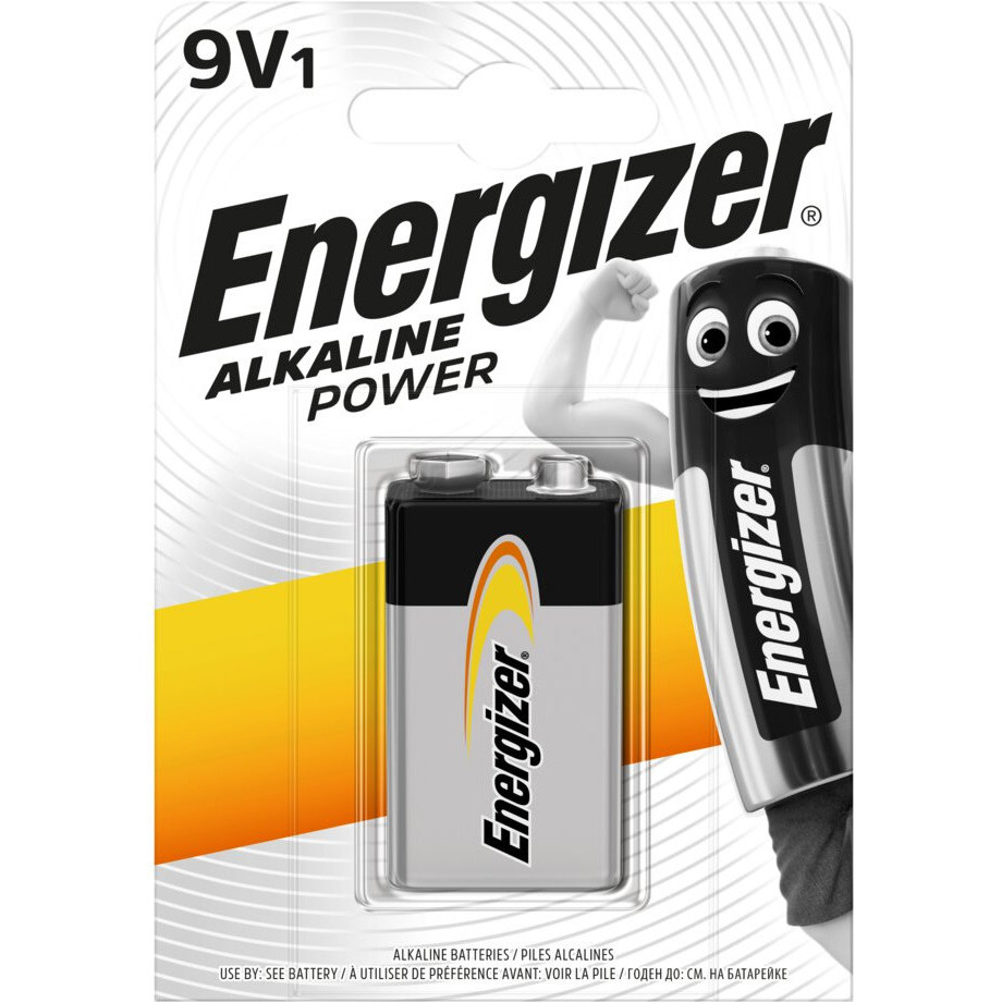 Baterie alkaiczne 6LR61 9V ENERGIZER INTELLIGENT