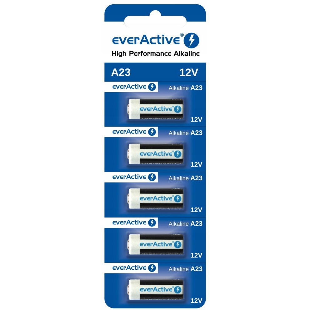 Bateria do pilota EVERACTIVE 12V 23A/MN21 blister (5szt)