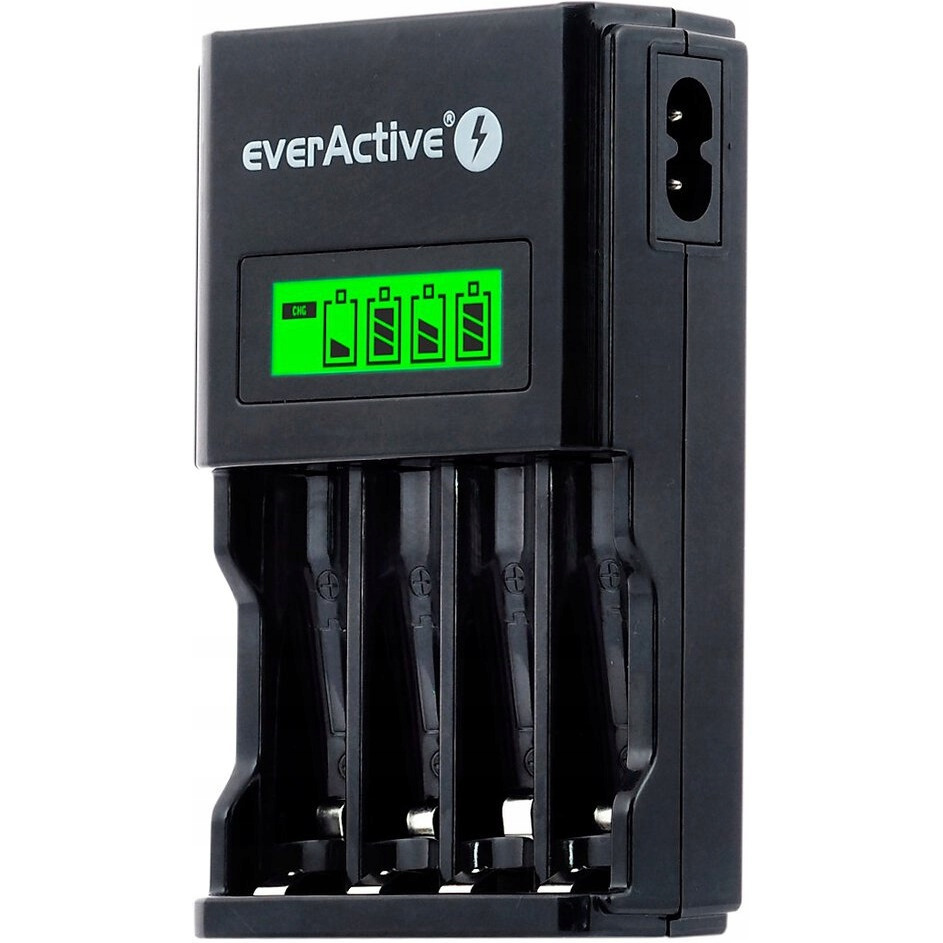 Ładowarka do akumulatorków Ni-MH EVERACTIVE AA/AAA NC-450, 4 kanały