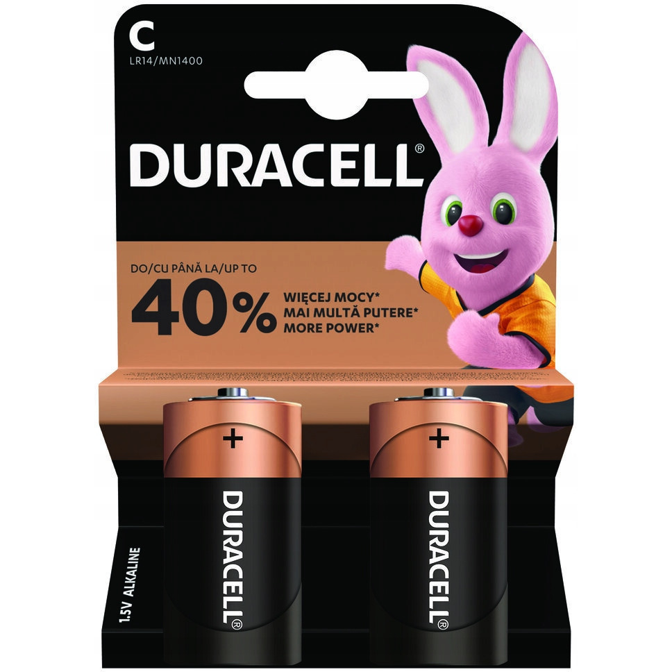 Bateria Basic C/LR14 K2 (2szt.) DURACELL 4520113