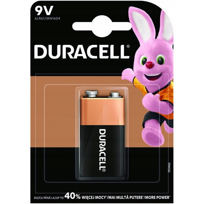 Bateria Basic 9V K1 DURACELL 4520117
