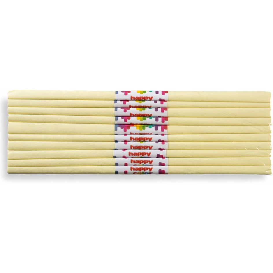 Bibuła marszczona 50x200cm waniliowa 5020-02 HAPPY COLOR