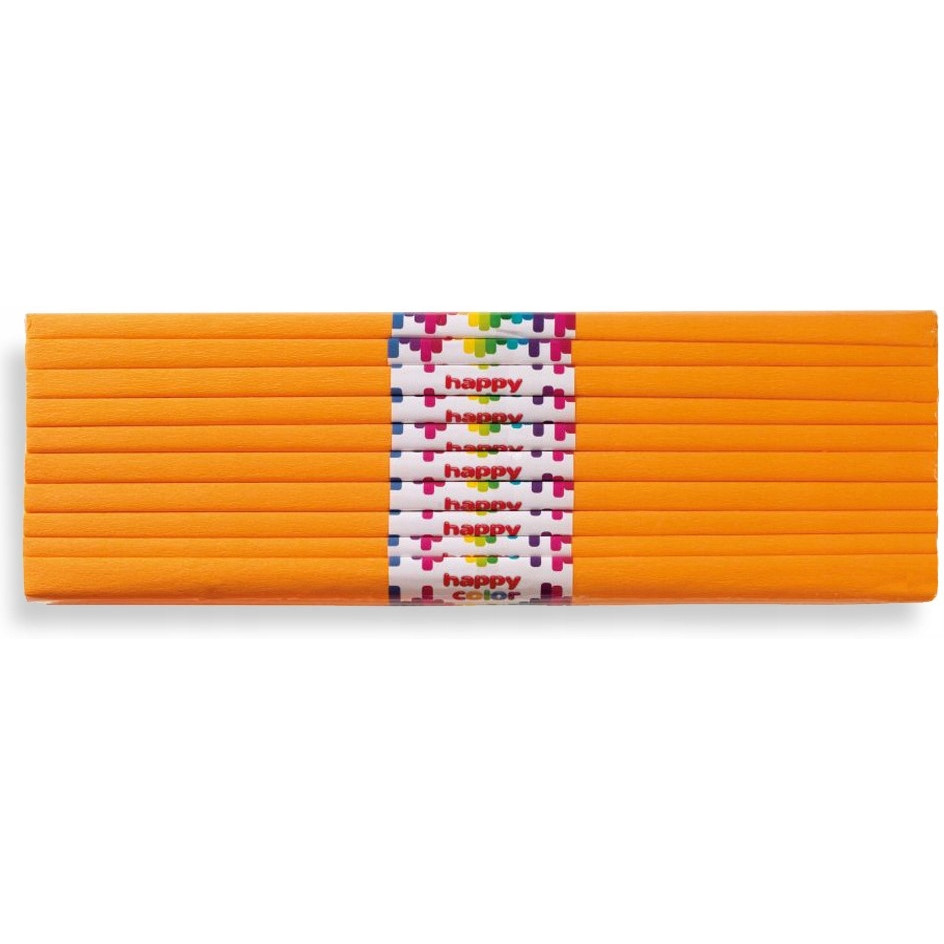 Bibuła marszczona 50x200cm  5020-4 pomarańczowa HAPPY COLOR