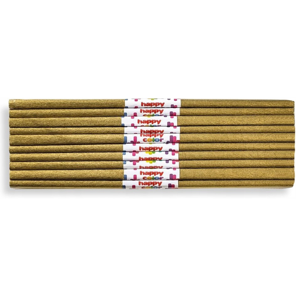 Bibuła marszczona 50x200cm złota 5020-11 HAPPY COLOR