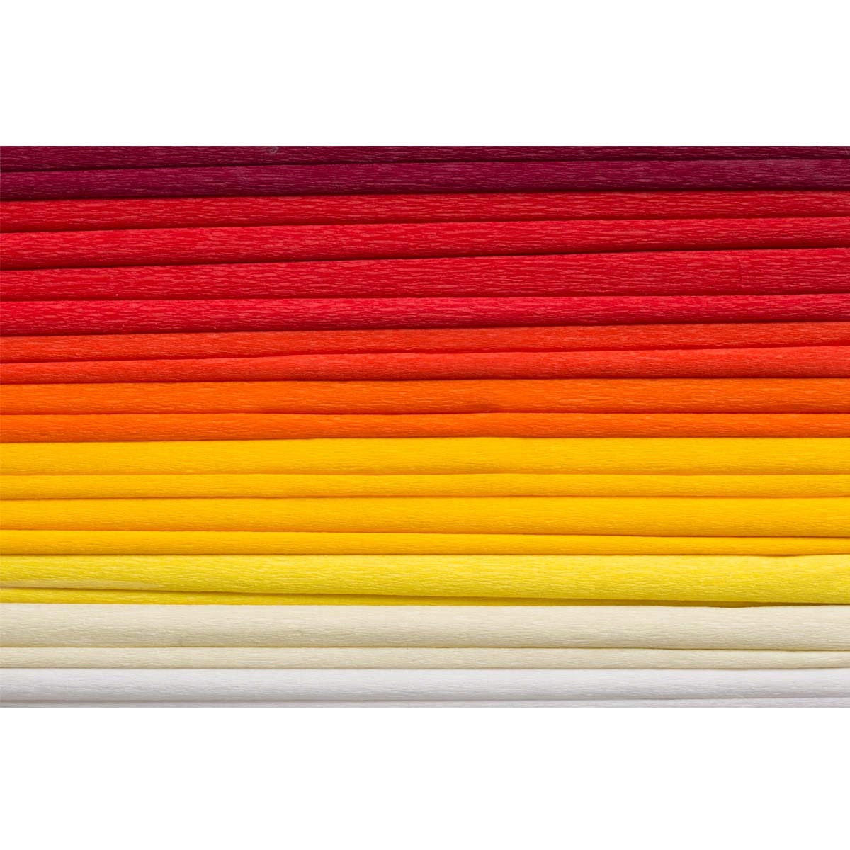 Bibuła 25x200cm mix kolory ciepłe (10szt) 8kol2521-MIX2 HAPPY COLOR