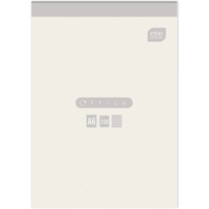 Blok w kratkę A6 100k. INTERDRUK