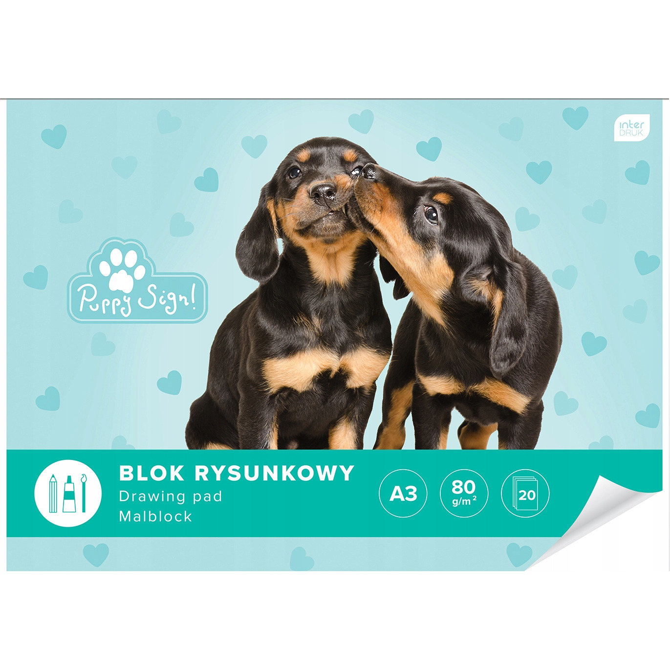 Blok rysunkowy A3 INTERDRUK