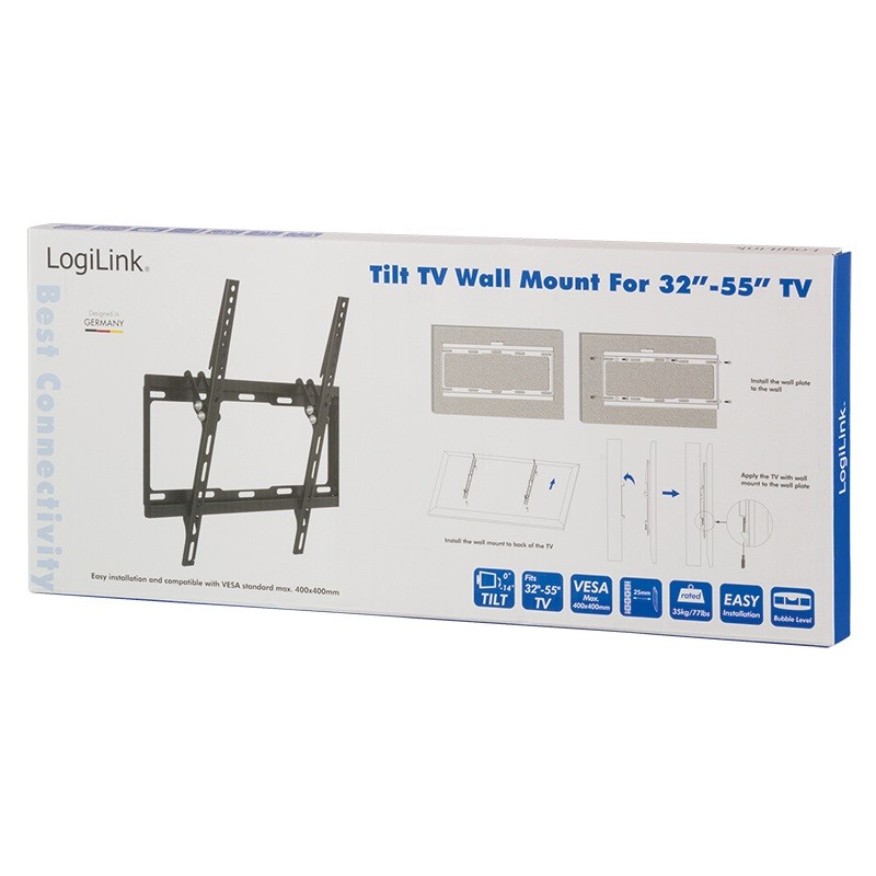 Uchwyt ścienny LCD/LED VESA, 32-55', max.35kg