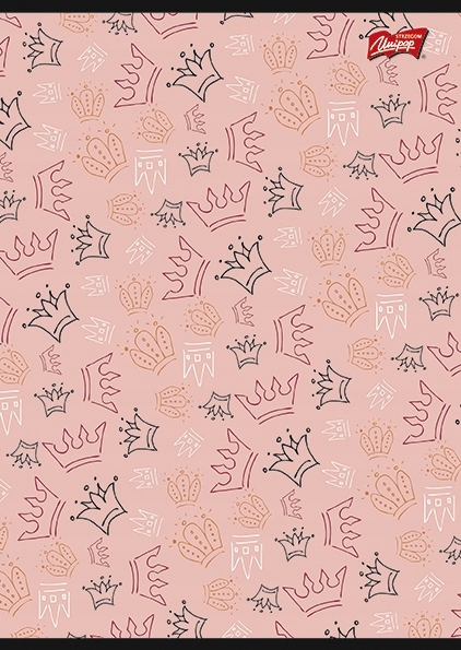 Brulion w półtwardej oprawie A4 96k. krata UNIPAP