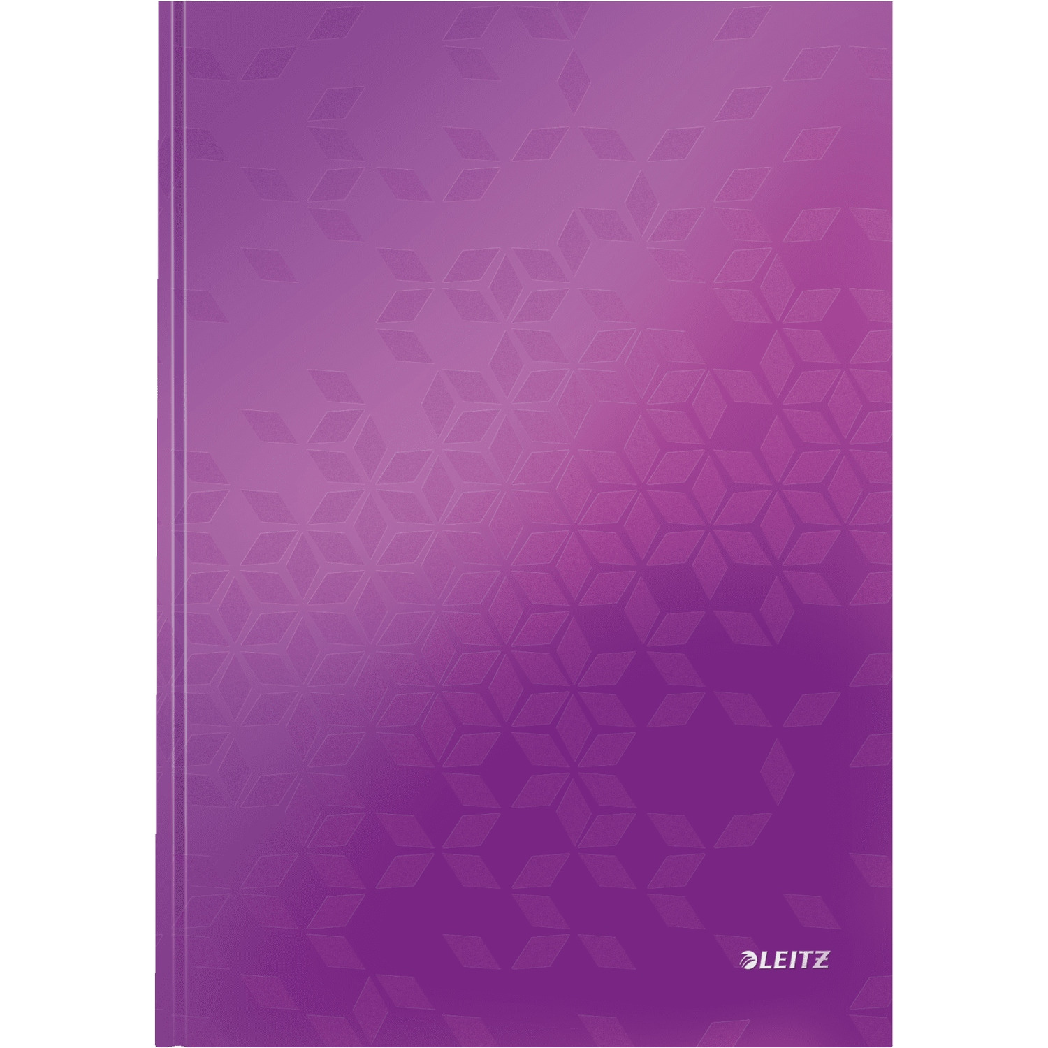 Zeszyt LEITZ WOW A4 80mm okładka twarda fioletowy 46261162