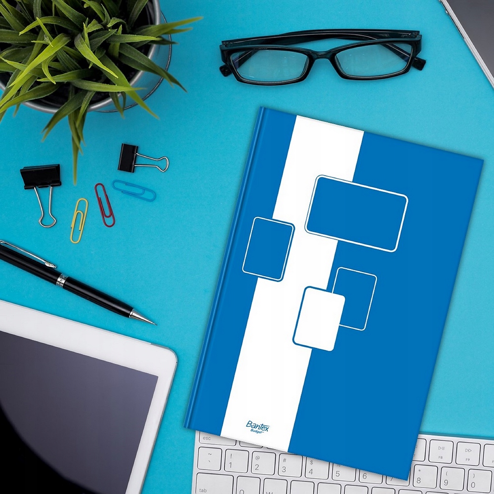 Brulion BANTEX BUDGET A4 96 kartek 60gr. 400116557