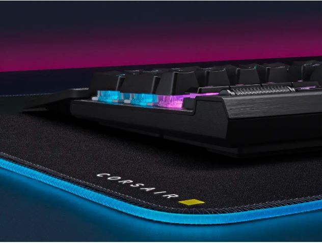 Klawiatura przewodowa K70 RGB Pro Black PBT Keycaps