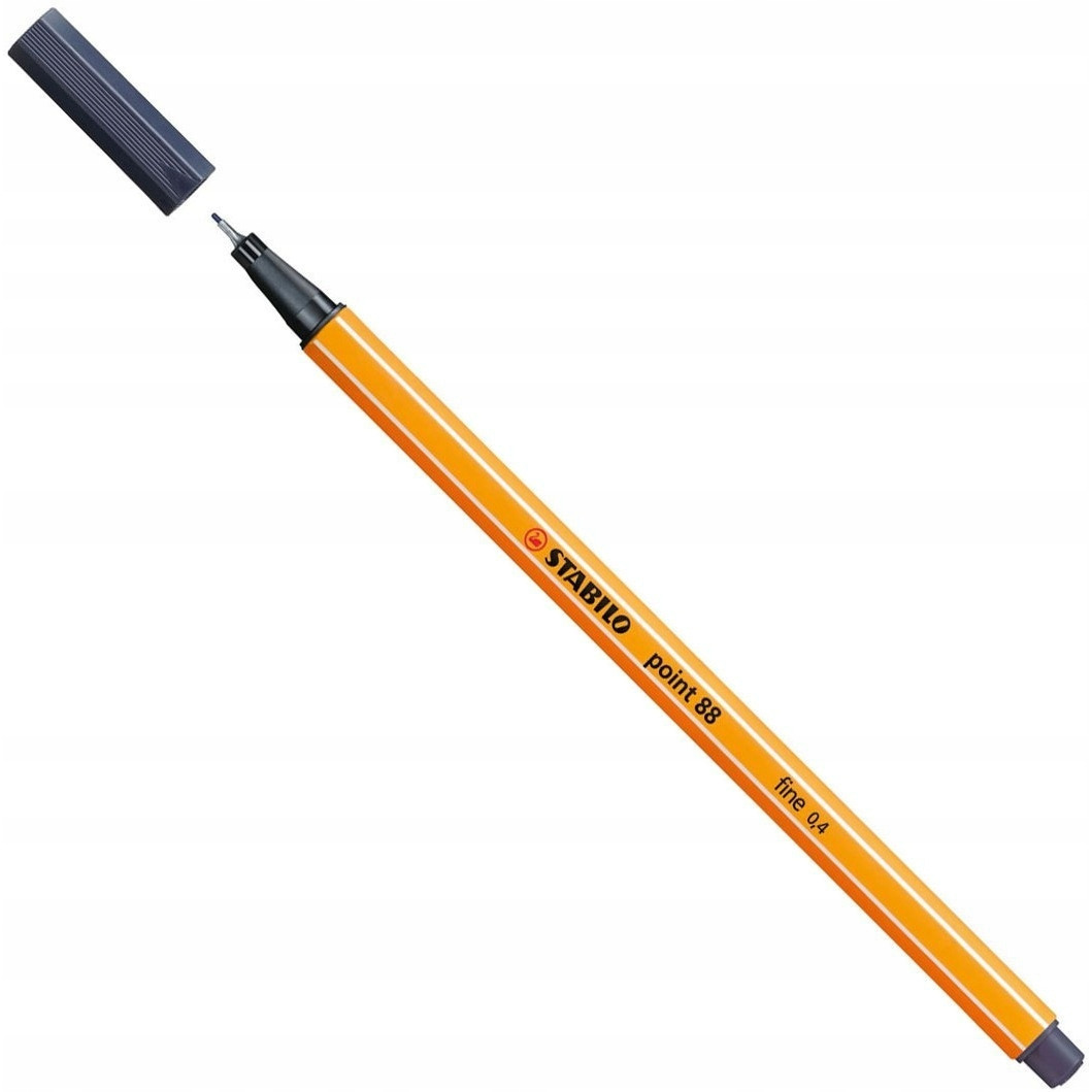 Cienkopis STABILO point 88/98 szary Payne"a