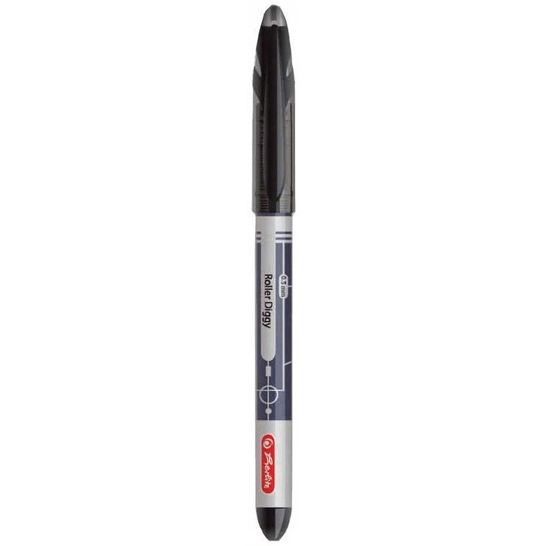 Cienkopis diggy (12) 0,5 mm czarny; 9476570 HERLITZ