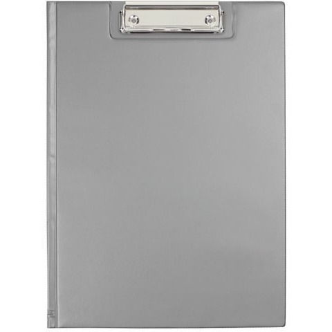 Teczka z klipsem A4 silver BIURFOL KKL-04-01