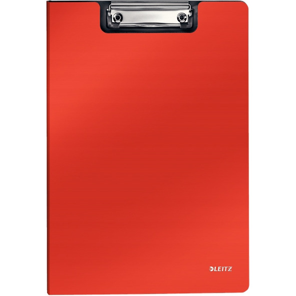 Teczka z klipsem LEITZ SOLID A4 jasnoczerwona 39621020