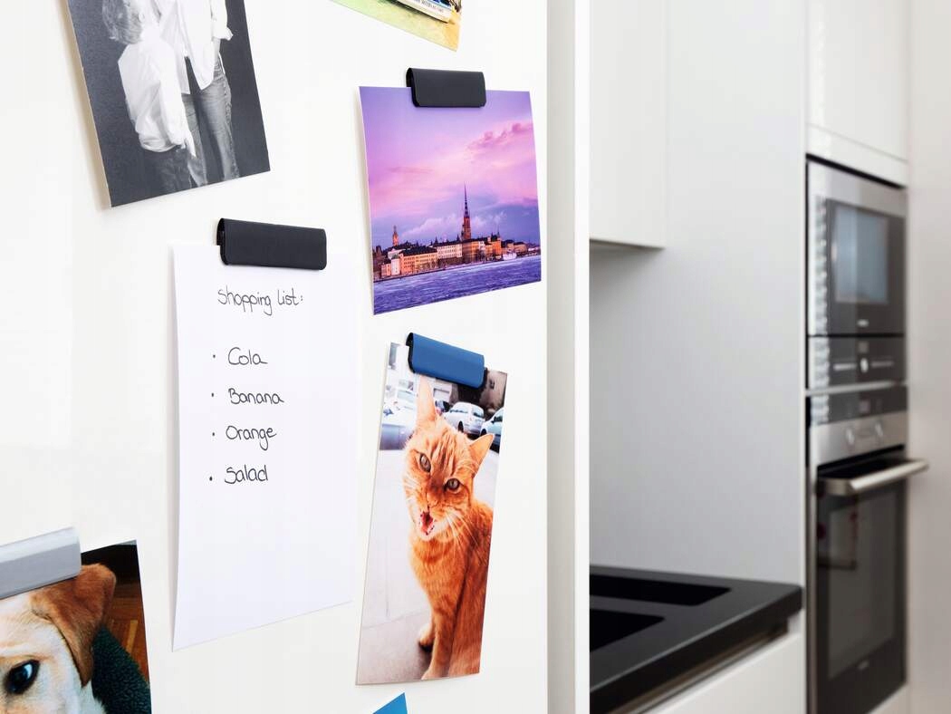 Klips samoprzylepny magnetyczny 60mm srebrny(10) 470923 DURAFIX DURABLE