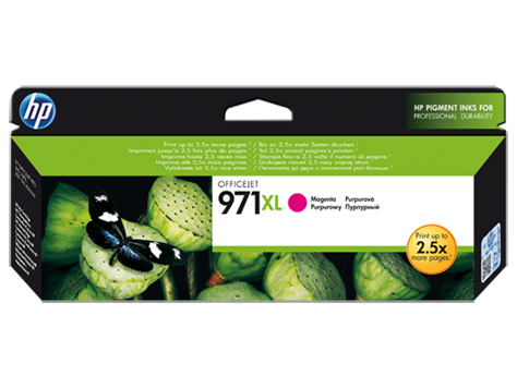 HP Wkład atramentowy 971XL Magenta Ink CN627AE