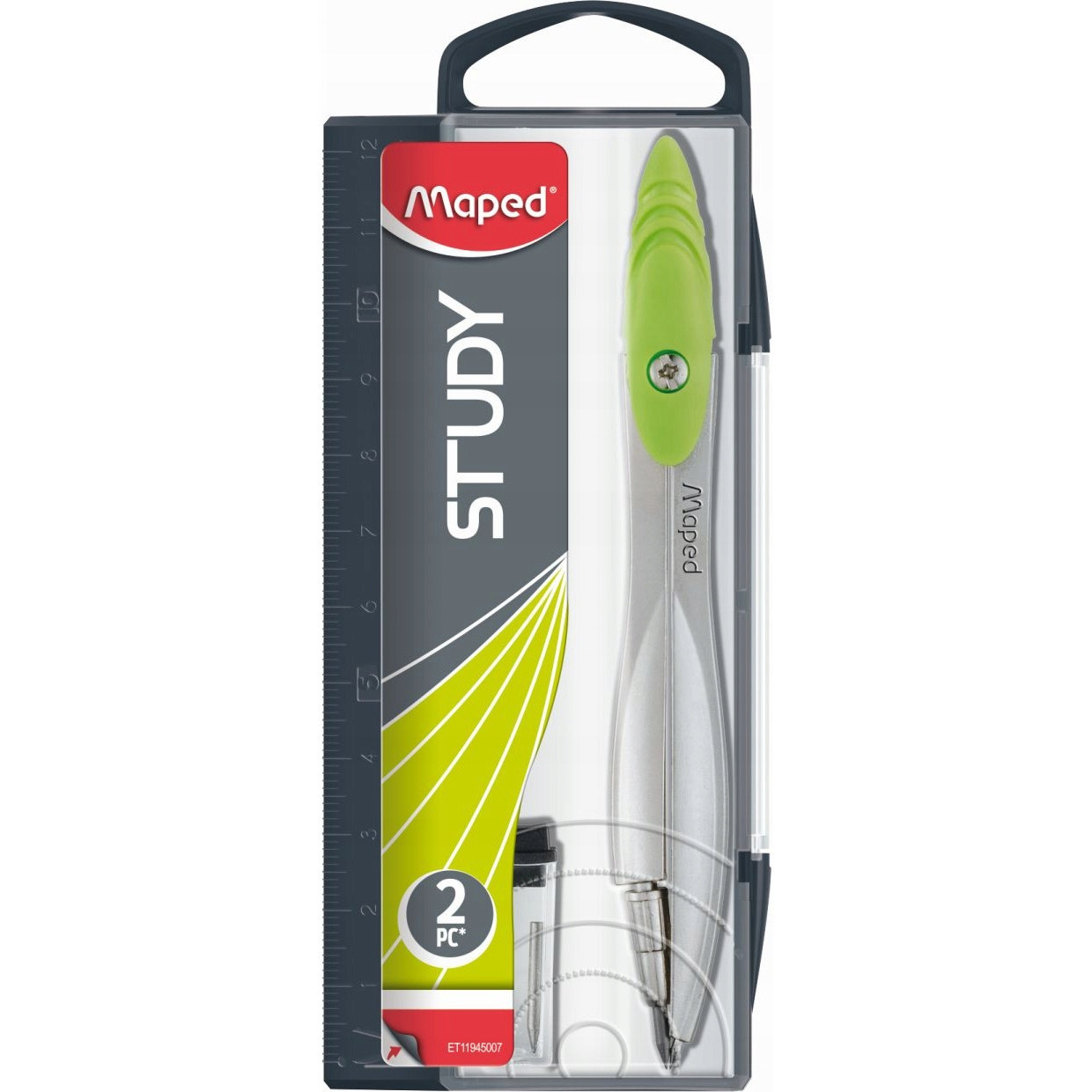 Cyrkiel MAPED STUDY z grafitowymi wkładami 119450